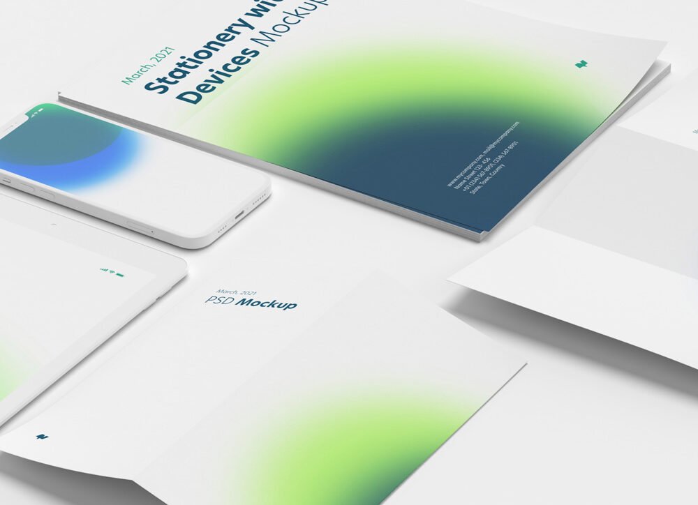 Custom eCommerce website mockup on mobile and desktop Web Design and Digital Marketing Agency in Richmond Texas